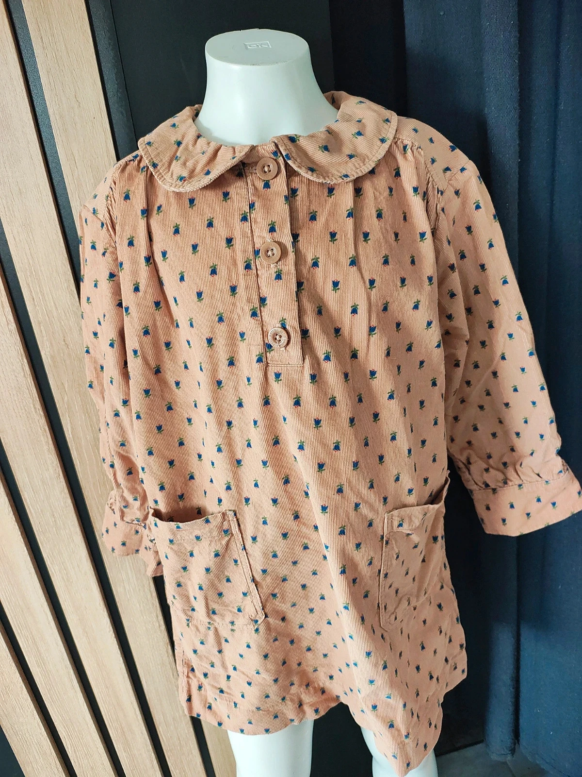 6 ans robe côtelée petit bateau